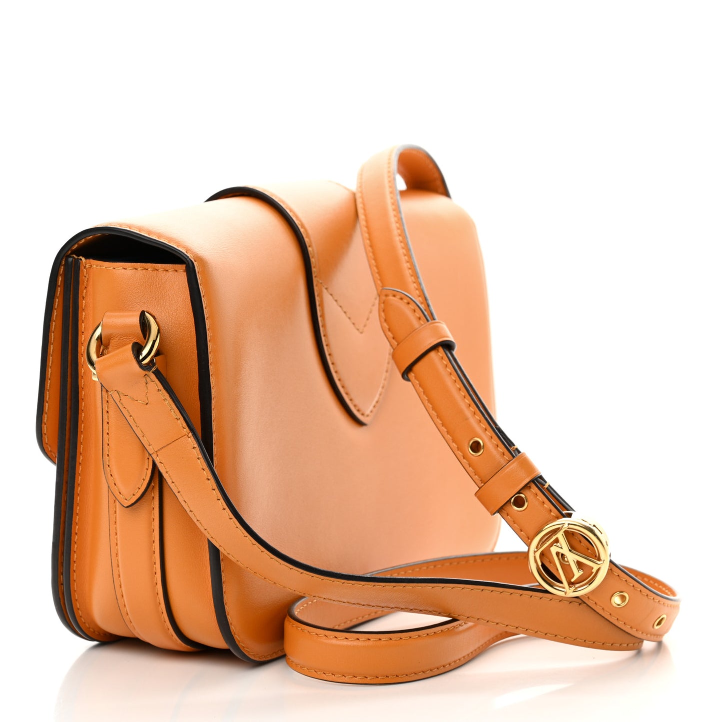 Smooth Calfskin LV Pont 9 Summer Gold