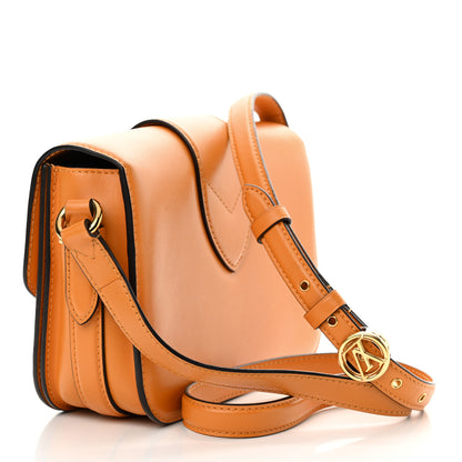 Louis Vuitton Smooth Calfskin LV Pont 9 Summer Gold 2 of 8