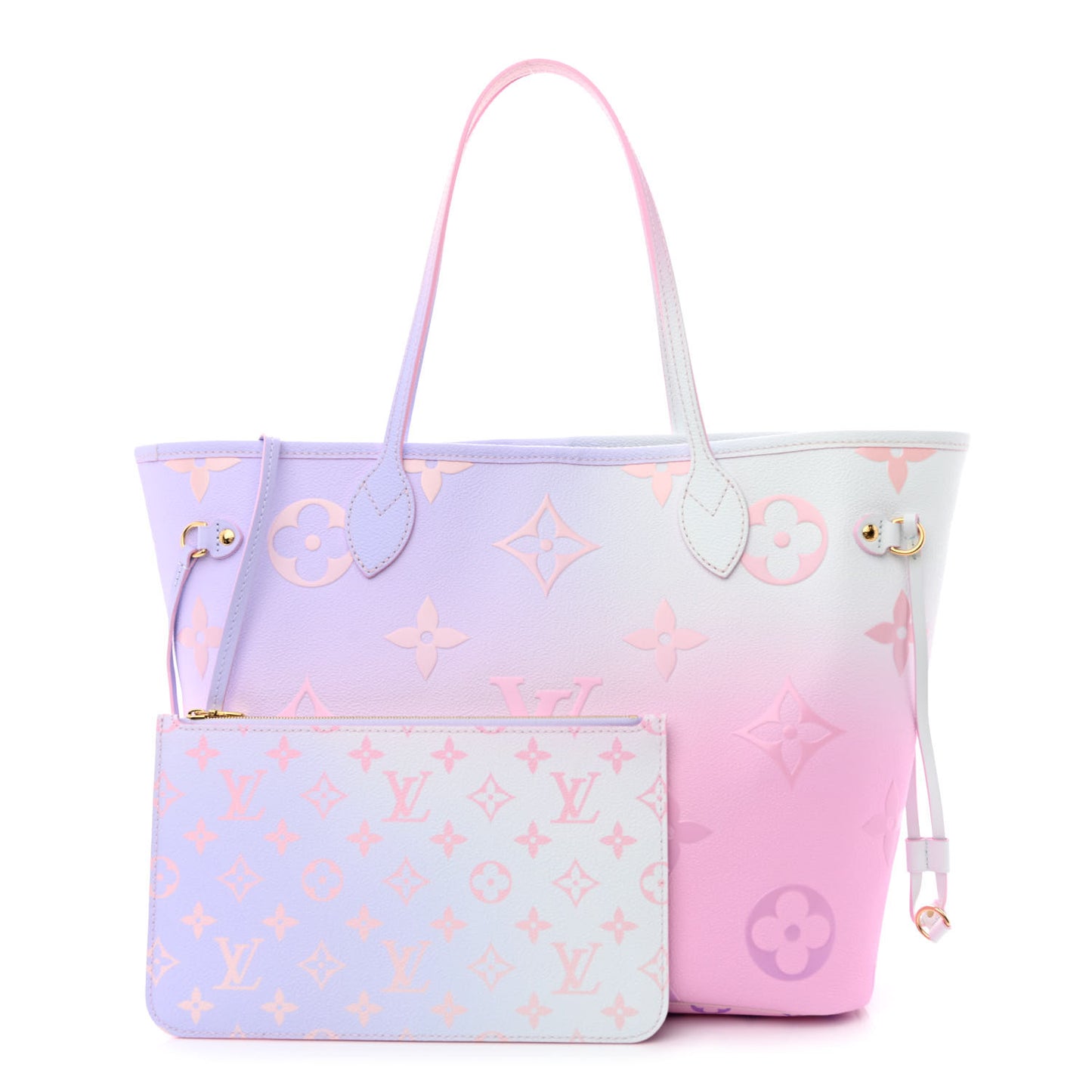 Monogram Giant Spring In The City Neverfull MM Sunrise Pastel