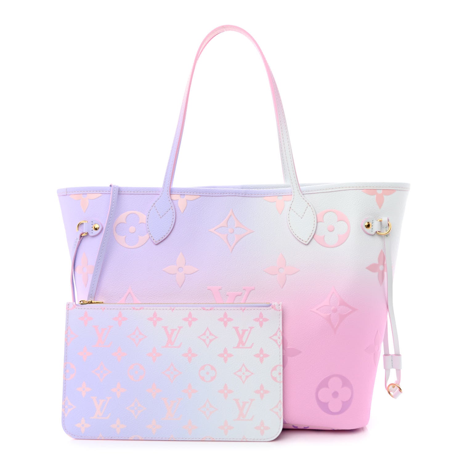 Louis Vuitton Monogram Giant Spring In The City Neverfull MM Sunrise Pastel 1 of 12