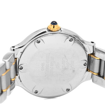 Cartier Stainless Steel 18K Yellow Gold 28mm Must De 21 Quartz Watch 4 of 4