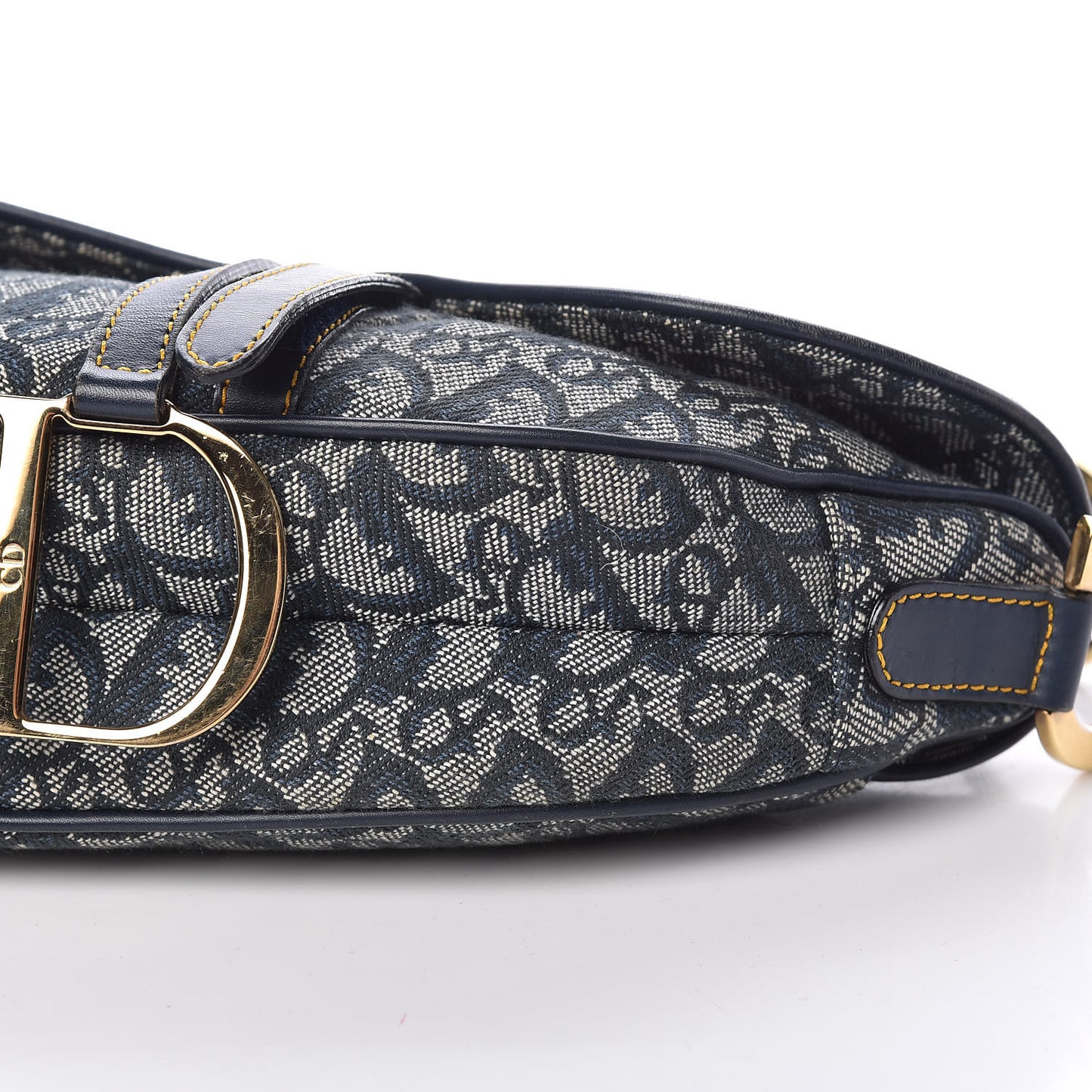 Monogram Saddle Bag Blue