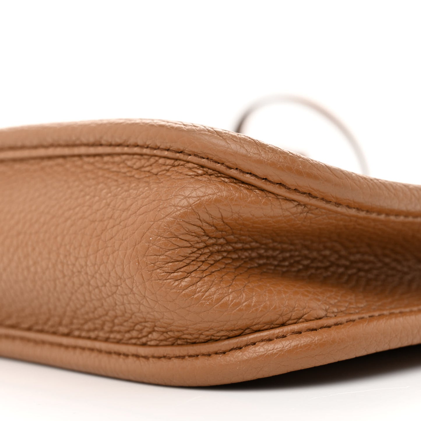 Vitello Daino Soft Mini Hobo Messenger Bag Caramel