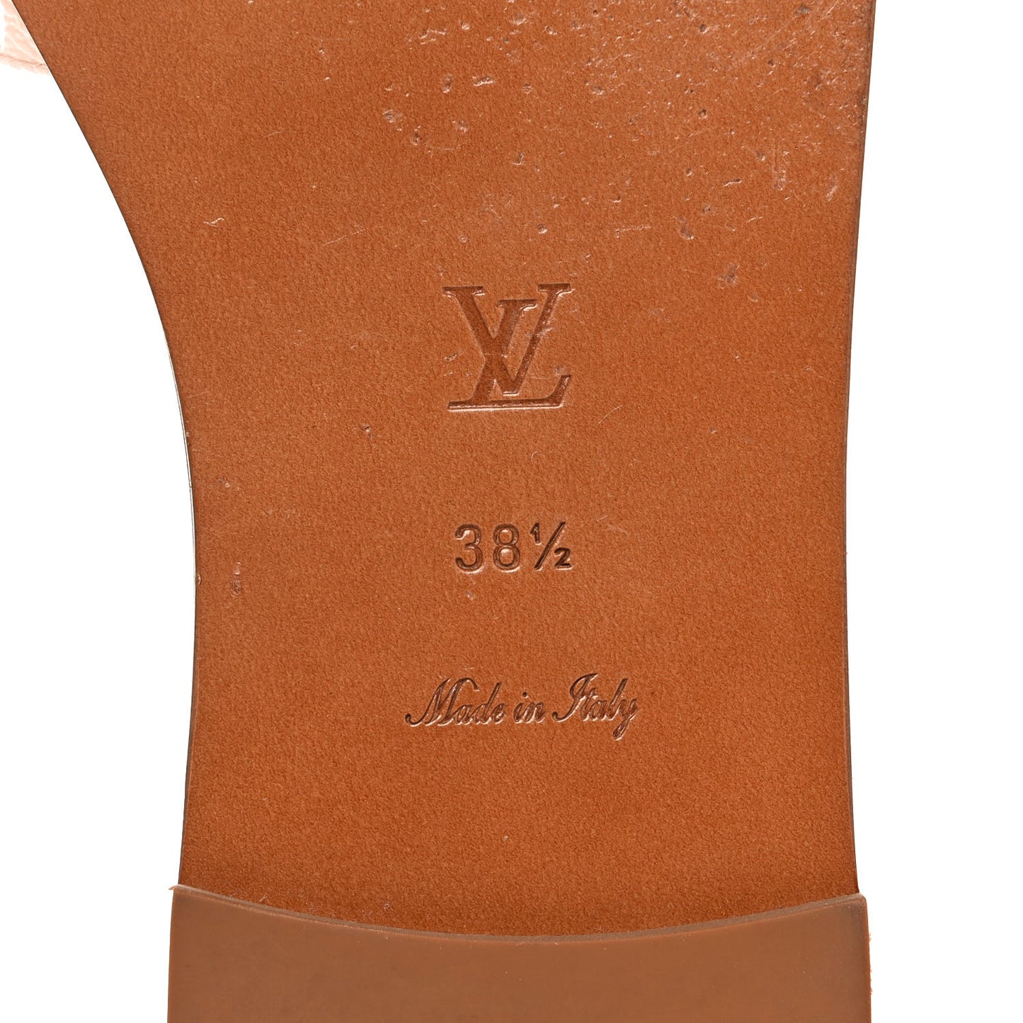 Monogram By The Pool Lock It Flat Mule 38.5 Pink