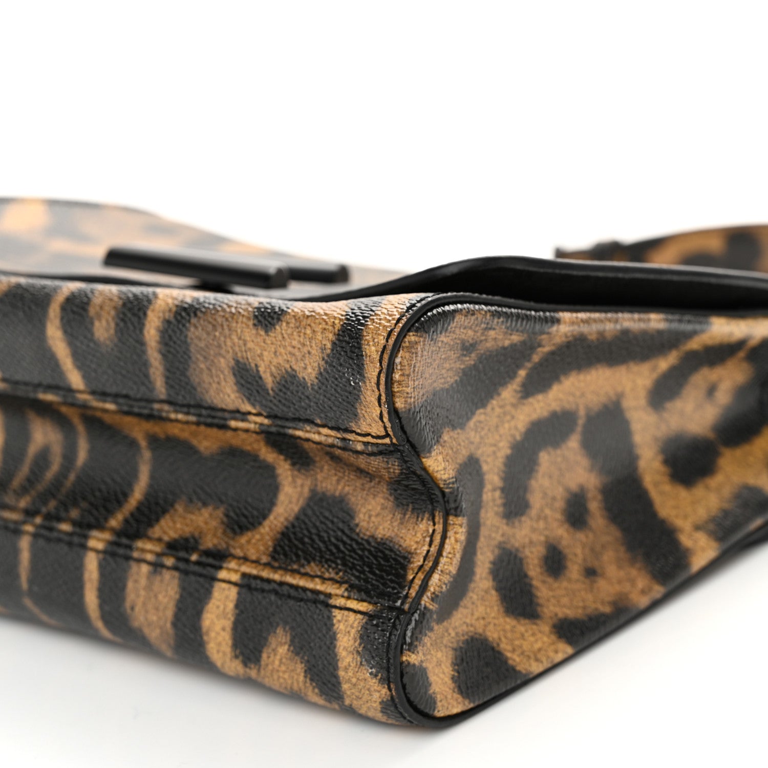 Louis Vuitton Calfskin Wild Animal Print Twist Shoulder Bag MM 10 of 13