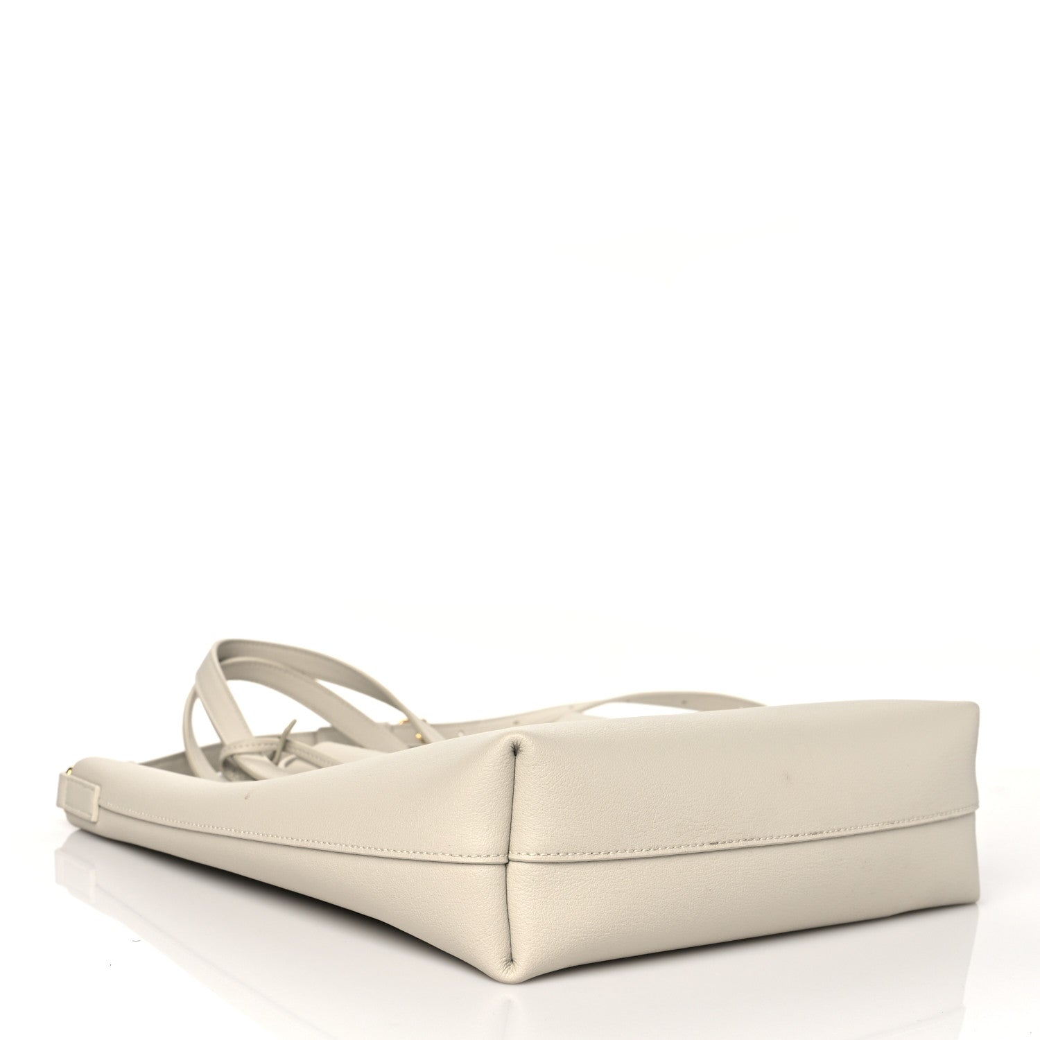 Saint Laurent Calfskin Toy Shopping Tote Porcellana 5 of 13