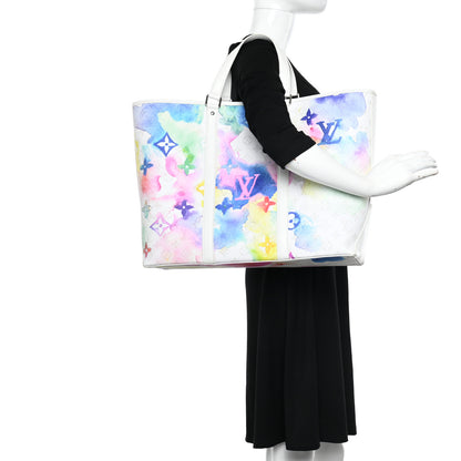 Louis Vuitton Monogram Watercolor New Tote GM Multicolor 2 of 9