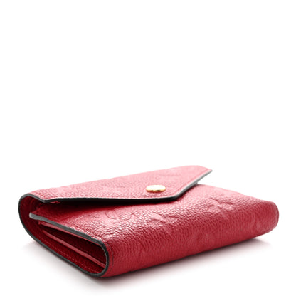 Louis Vuitton Empreinte Victorine Wallet Scarlet 4 of 14