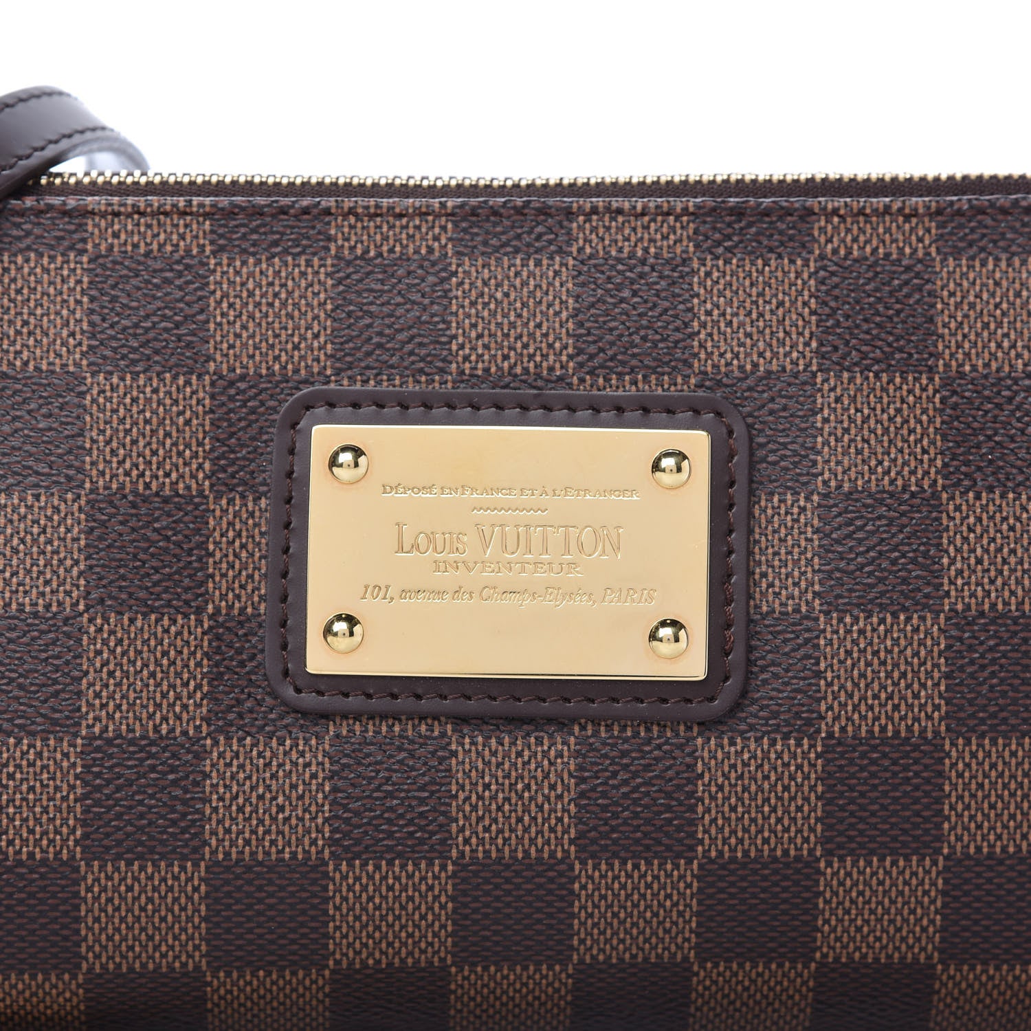 Louis Vuitton Damier Ebene Eva Clutch 10 of 10