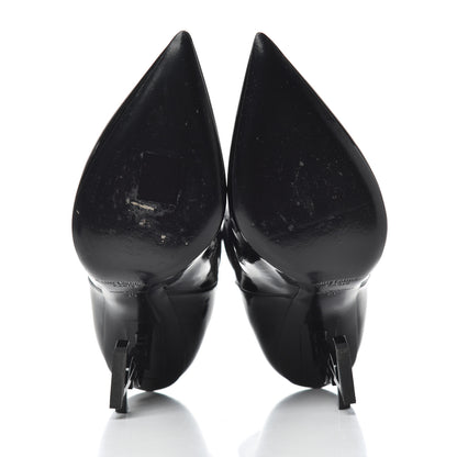 Saint Laurent Patent Opyum 110 Ankle Boot 36 Black 5 of 11