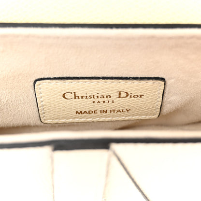 Christian Dior Grained Calfskin Mini Saddle Bag White 6 of 9