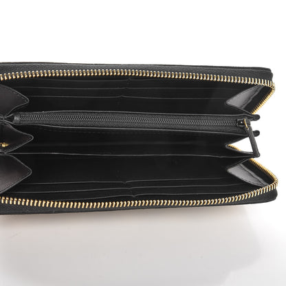 Gucci GG Supreme Monogram Bees Zip Around Wallet 5 of 8