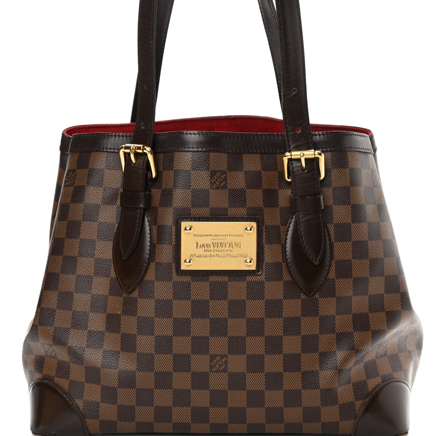 Louis Vuitton Damier Ebene Hampstead MM 8 of 21
