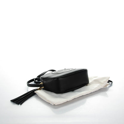 Gucci Pebbled Calfskin Small Soho Disco Bag Black 4 of 7