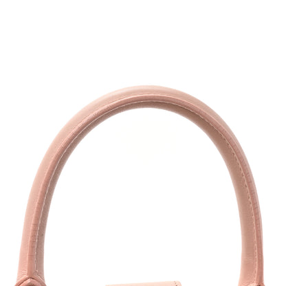 Saint Laurent Calfskin Monogram Small Cabas Pale Blush 17 of 18