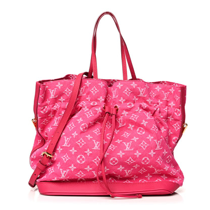 Louis Vuitton Denim Noefull MM Rose Indien 1 of 10