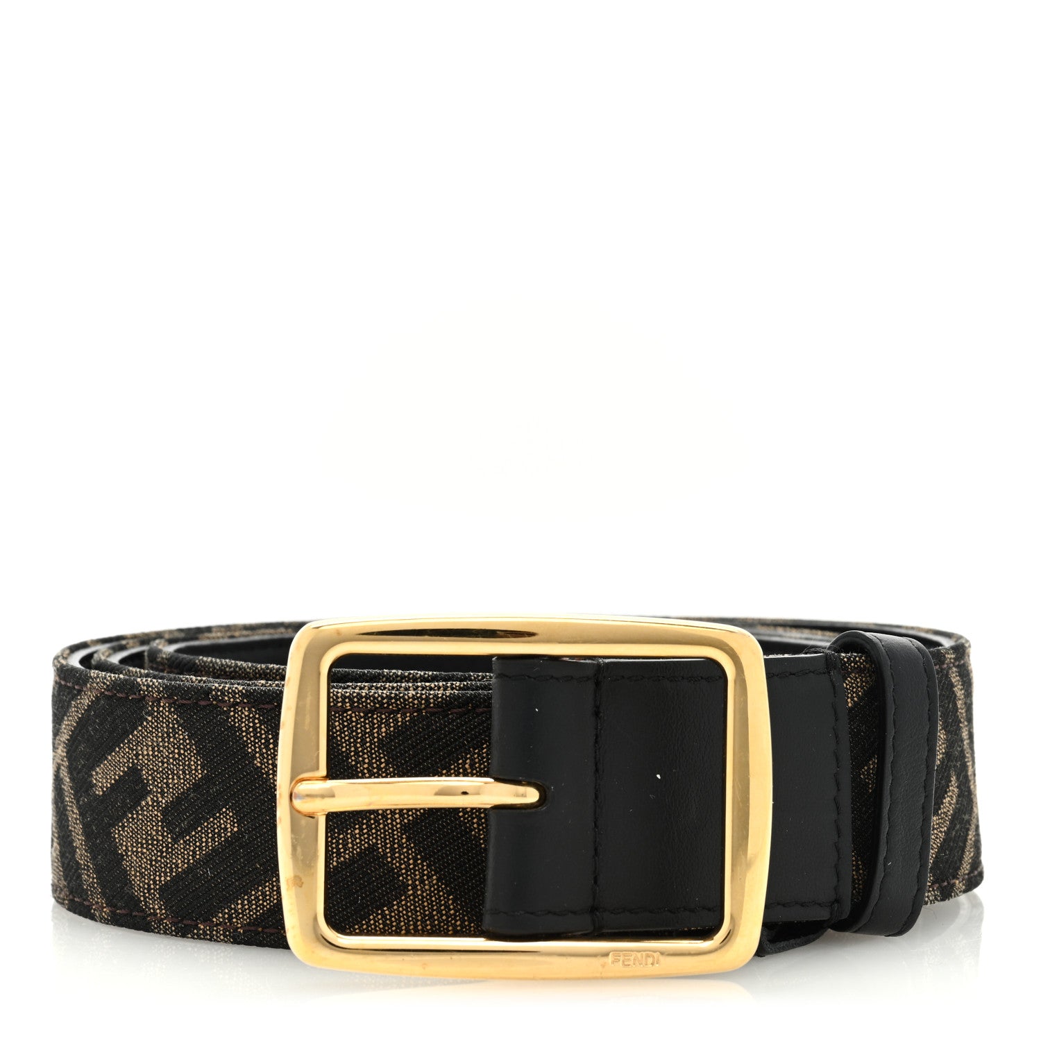 Fendi Zucca Belt 100 40 Tobacco 1 of 5