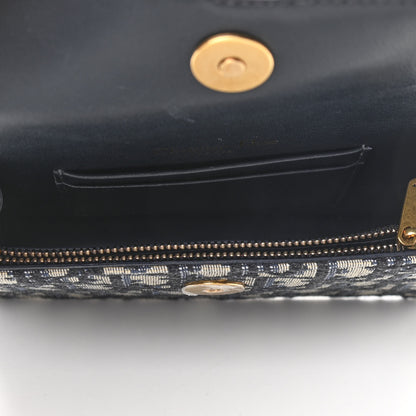 Christian Dior Oblique Saddle Belt Bag Blue 6 of 9