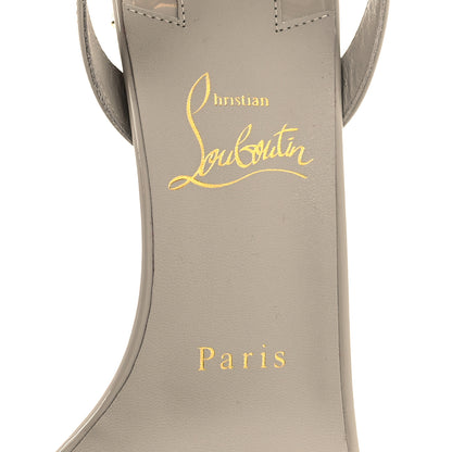 Christian Dior Patent Lipstita Queen 55 Sandals 38.5 Goose 7 of 8