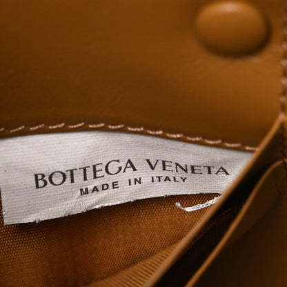 Bottega Veneta Calfskin Maxi Intrecciato Cassette Pouch On Strap Camel 7 of 11