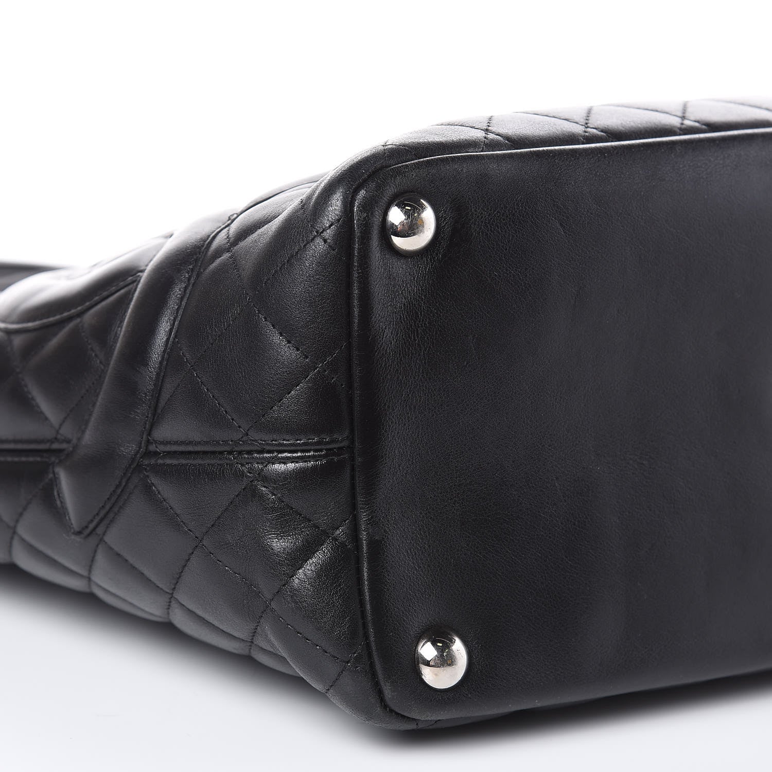 Chanel Calfskin Quilted Large Cambon Tote Black 8 of 18