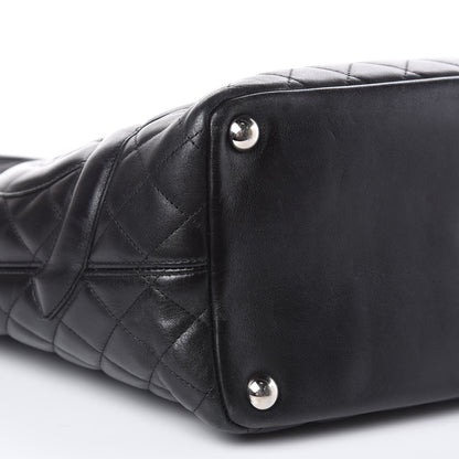 Chanel Calfskin Quilted Large Cambon Tote Black 8 of 18
