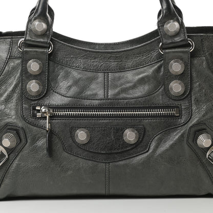 Balenciaga Agneau Giant 21 Silver Hardware Part Time Black 8 of 12