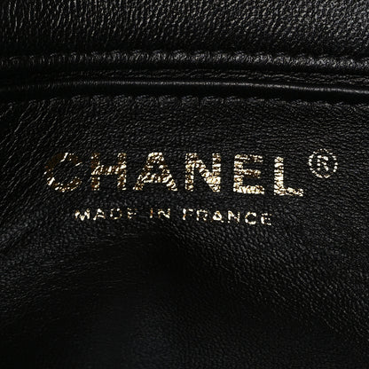 Chanel Velvet Pearl Mini Flap Bag Black 6 of 10