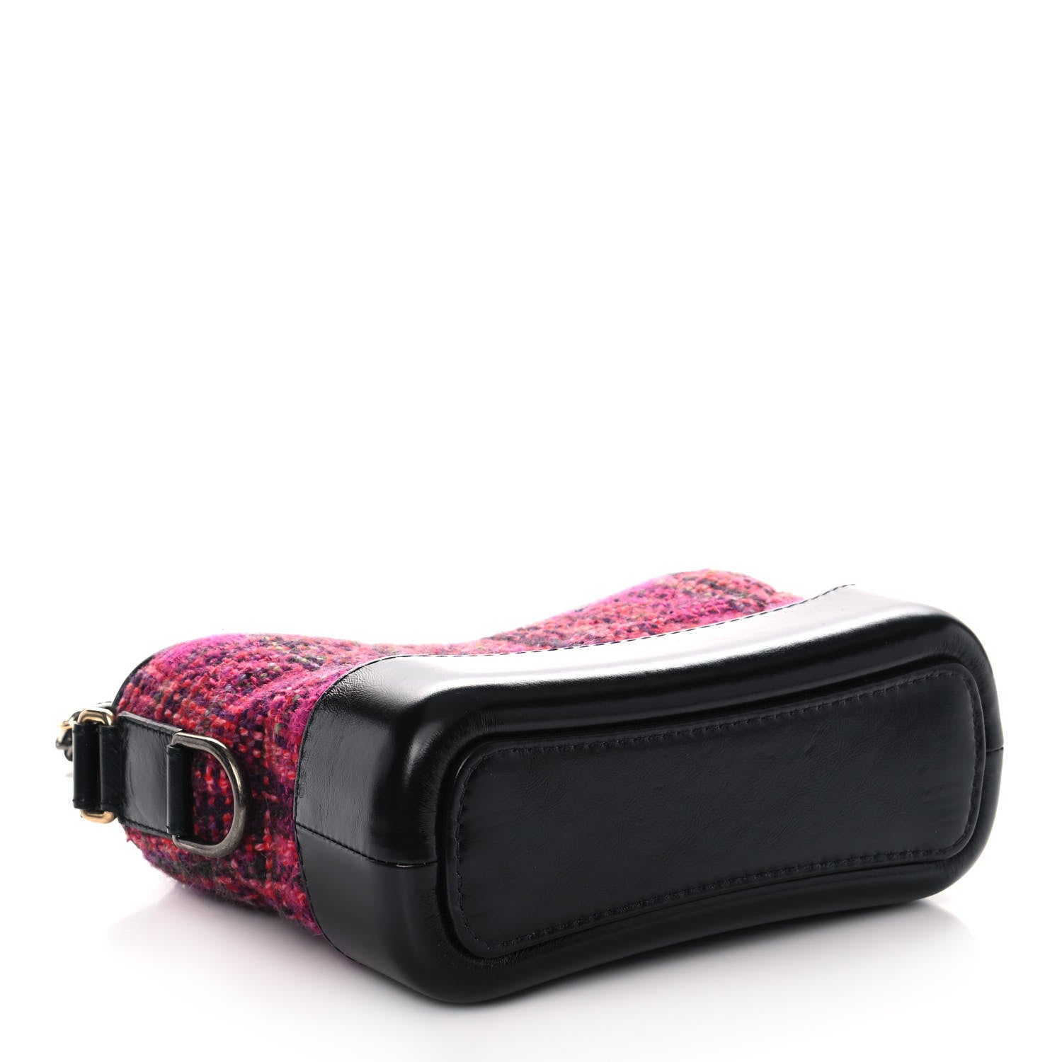 Chanel Tweed Calfskin Small Gabrielle Hobo Dark Navy 4 of 11