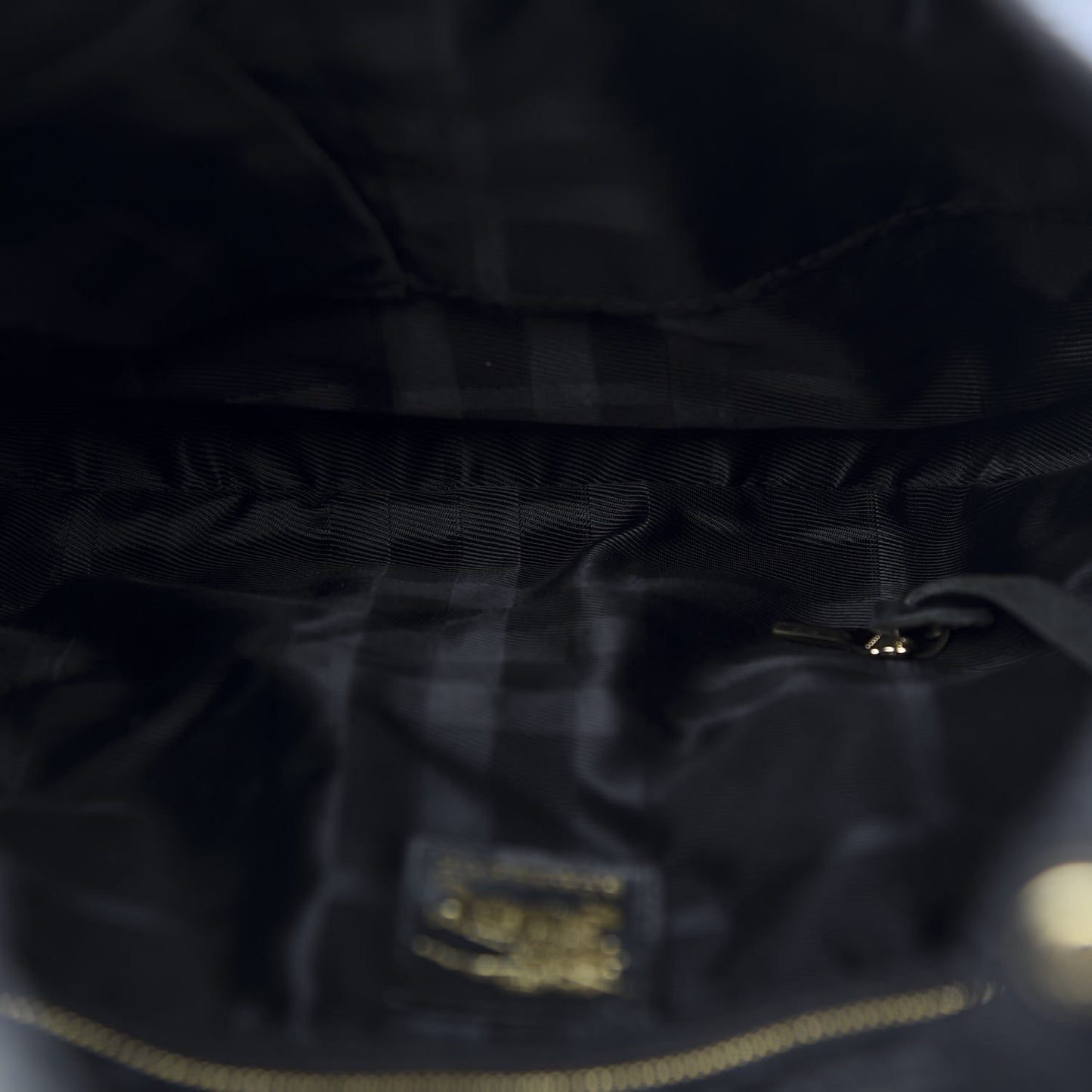 House Check Quilted Brook Hobo Black