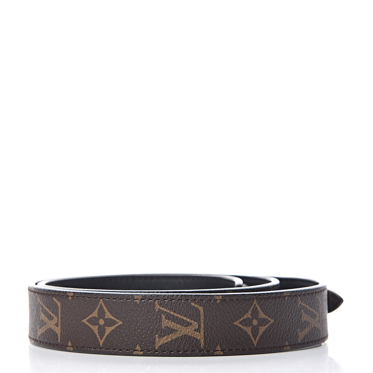 Louis Vuitton Monogram Bandouliere Shoulder Strap XL Black 2 of 4