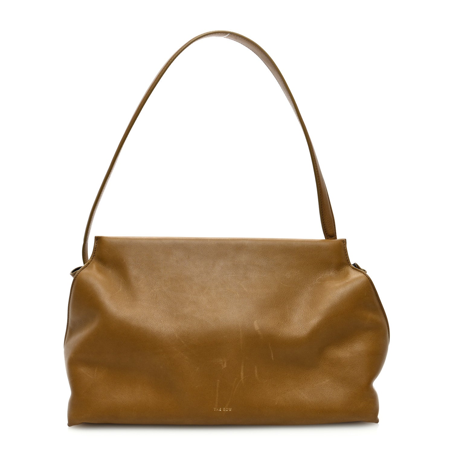 The Row Saddle Calfskin Sienna Shoulder Bag Muschio 1 of 13