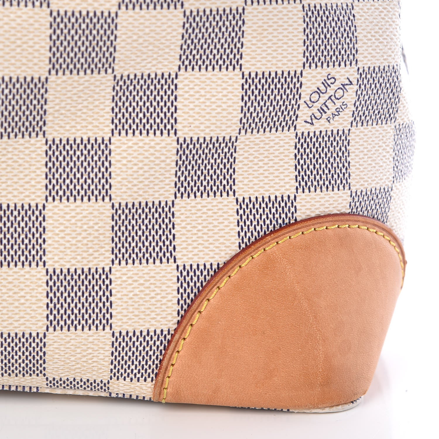 Louis Vuitton Damier Azur Hampstead MM 21 of 27