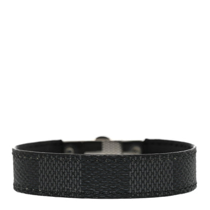Louis Vuitton Damier Graphite Check It Reversible Bracelet 3 of 8