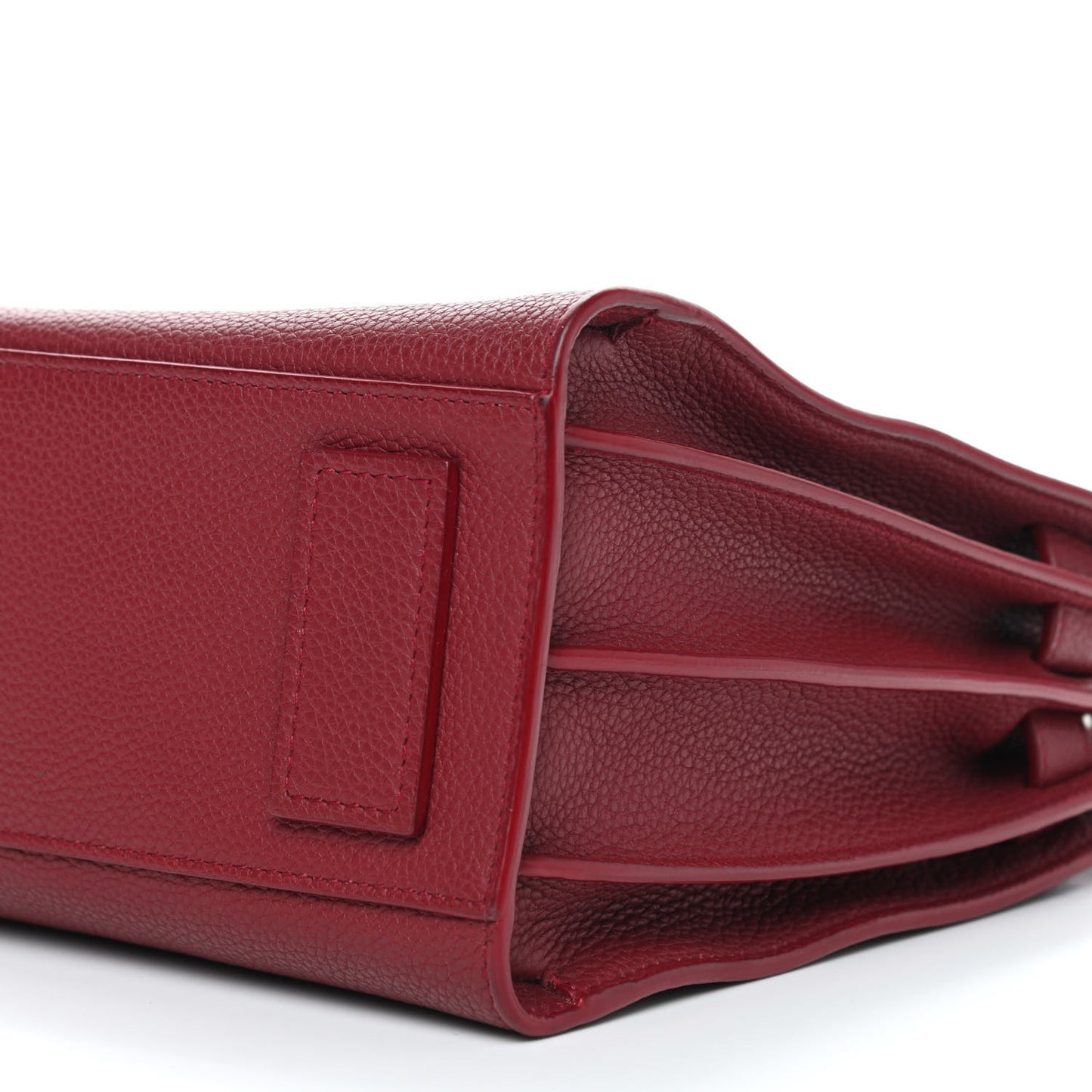 Grained Calfskin Nano Sac De Jour Souple Palissandre