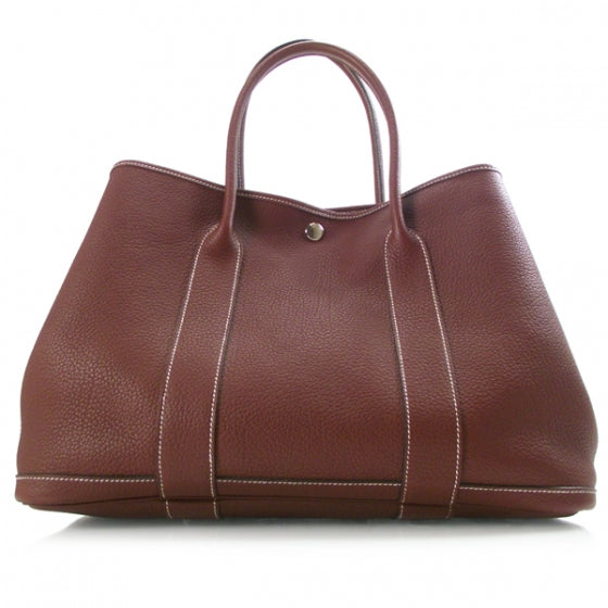 Hermes Negonda Garden Party Tote 36 MM Rouge H 1 of 10