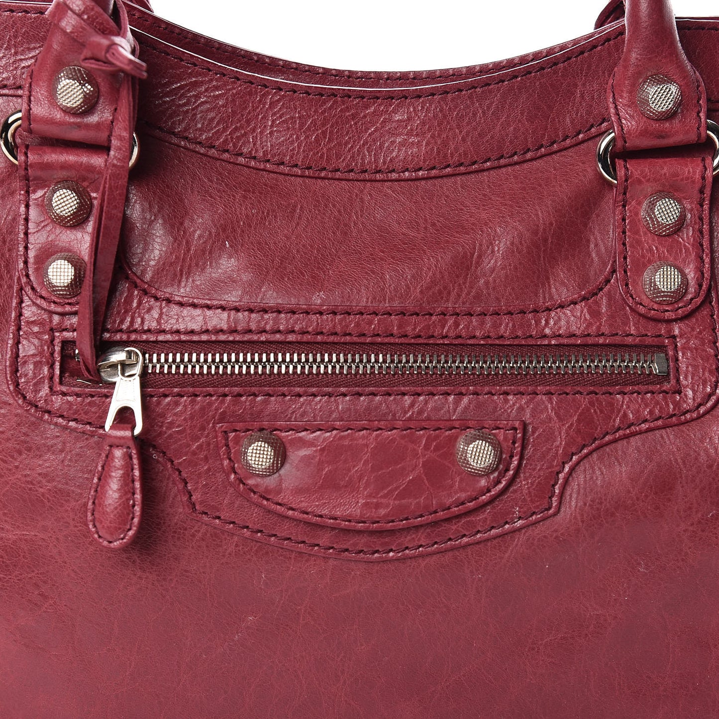 Agneau Giant 12 Silver Hardware City Cassis