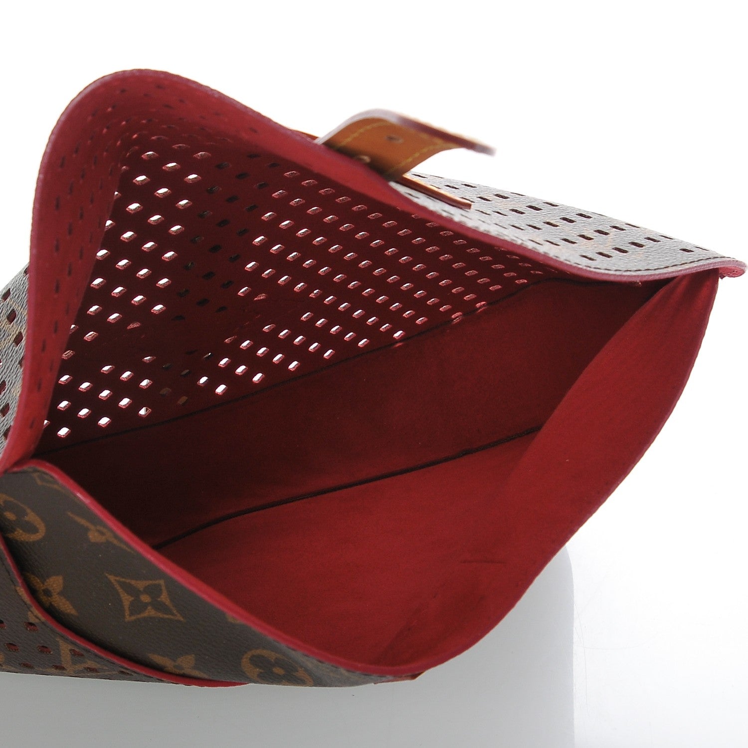 Louis Vuitton Monogram SC Flore Clutch Saumur Corail 5 of 7