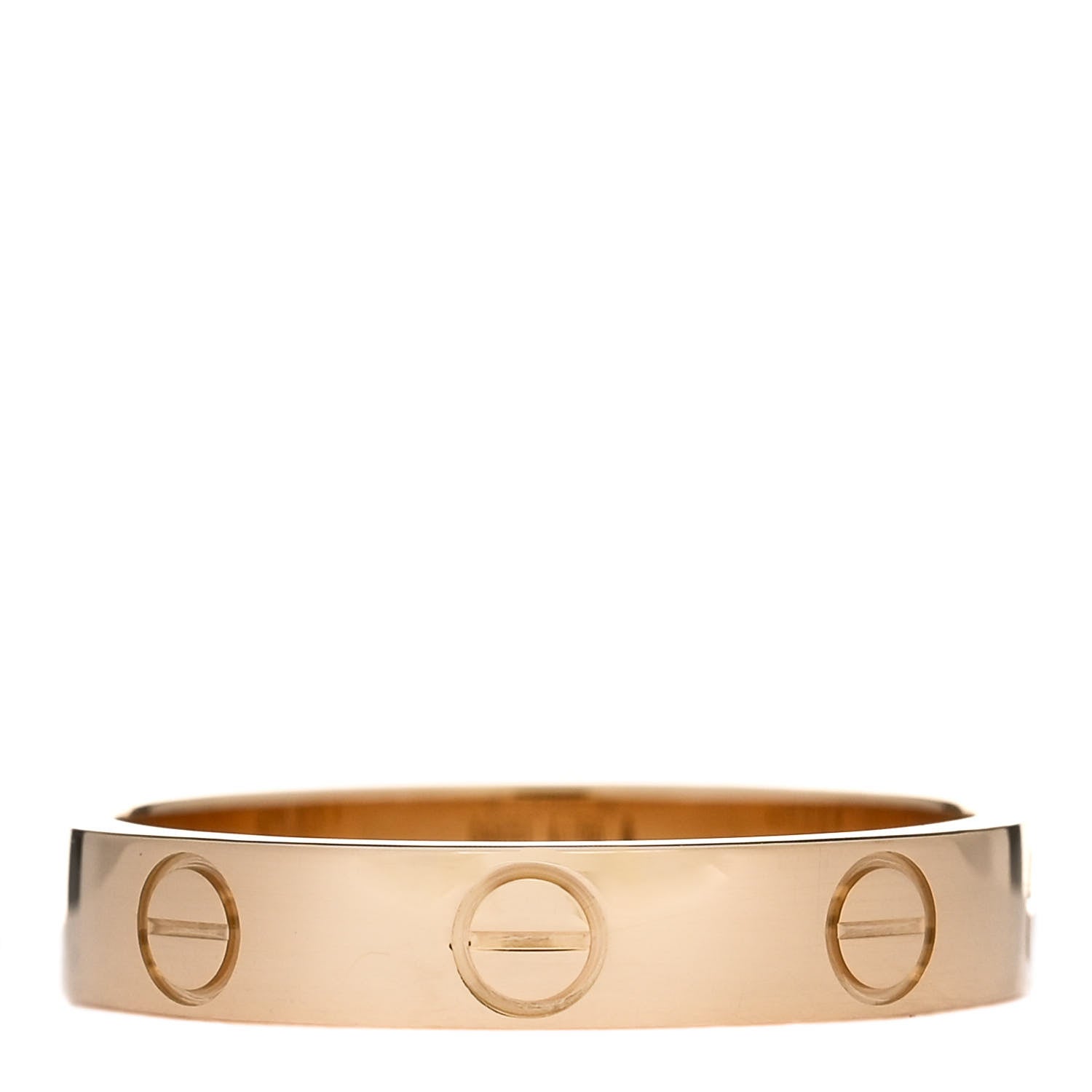 Cartier 18K Yellow Gold 3.5mm LOVE Wedding Band Ring 52 6 1 of 5