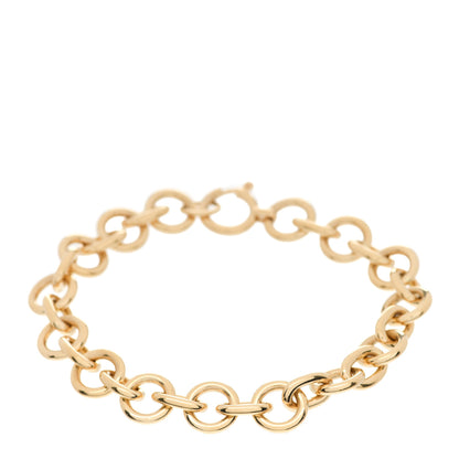 Foundrae 18K Yellow Gold Midsized Mixed Link Bracelet 1 of 4