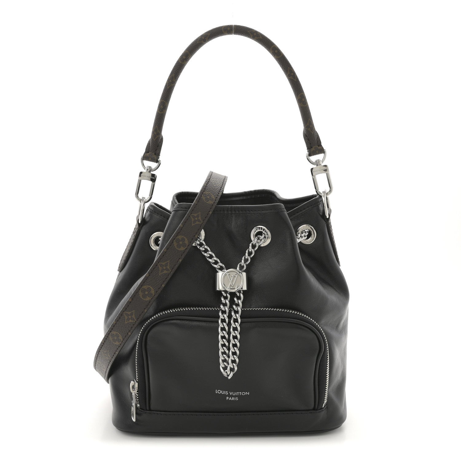 Louis Vuitton Lambskin No Way Vibe Black 1 of 9