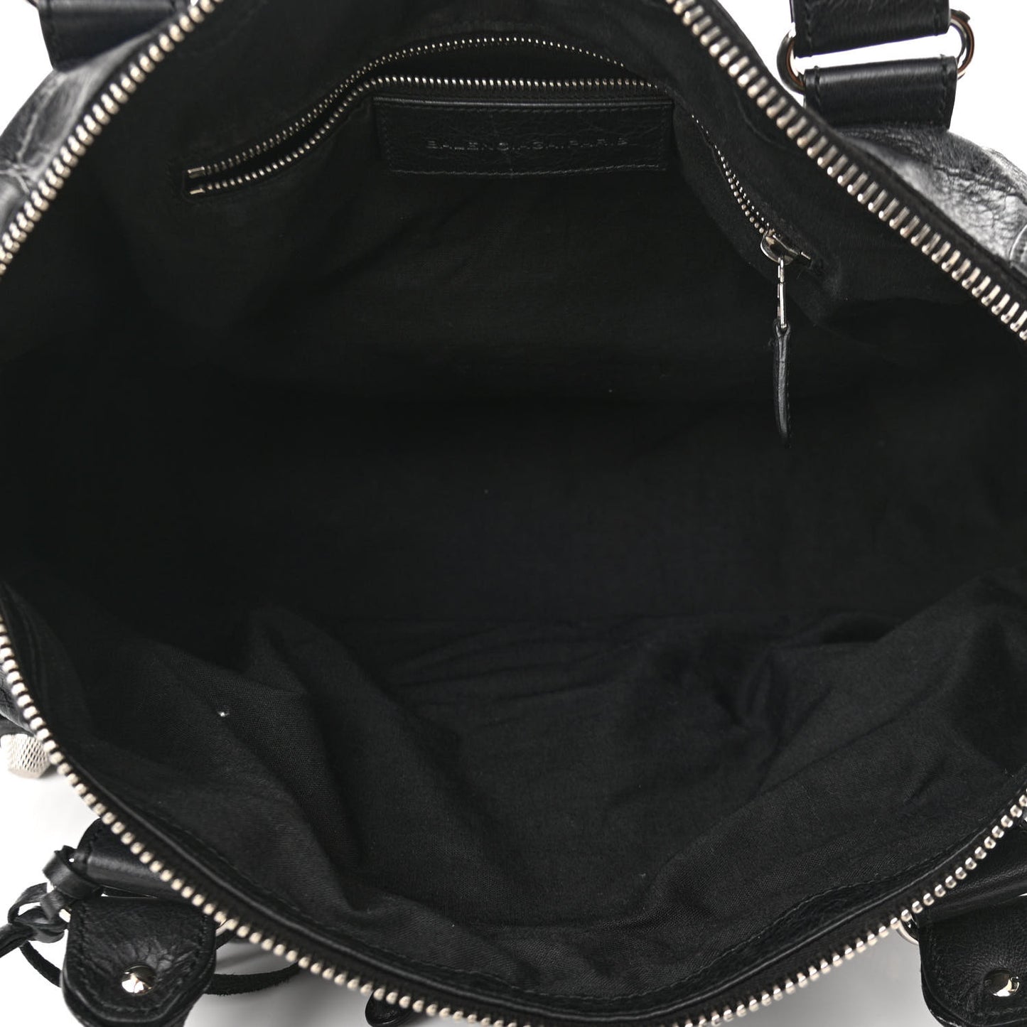 Agneau Giant 21 Silver Hardware Work Black