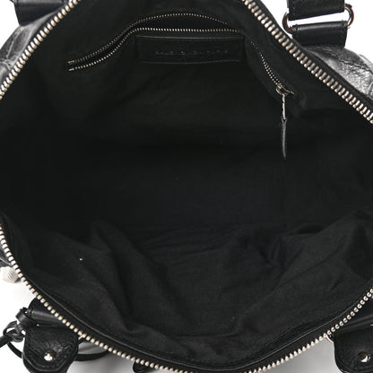 Balenciaga Agneau Giant 21 Silver Hardware Work Black 4 of 10