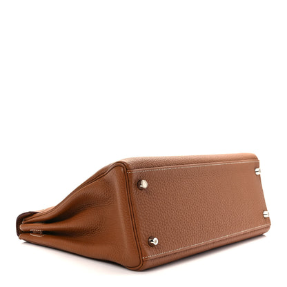 Hermes Togo Kelly Retourne 32 Gold 4 of 9