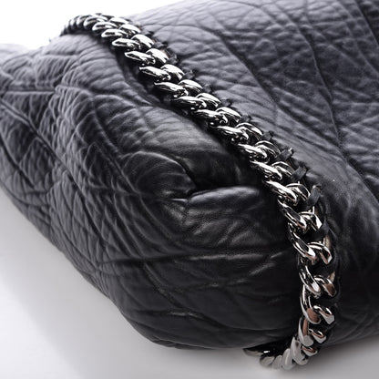 Stella McCartney Shaggy Deer Shearling Chain Falabella Tote Black 13 of 17
