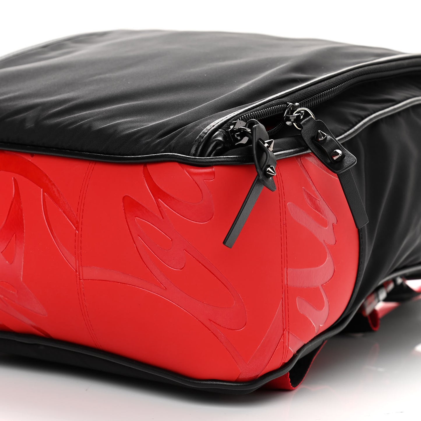 Nylon Calfskin Hop'n Zip Backpack