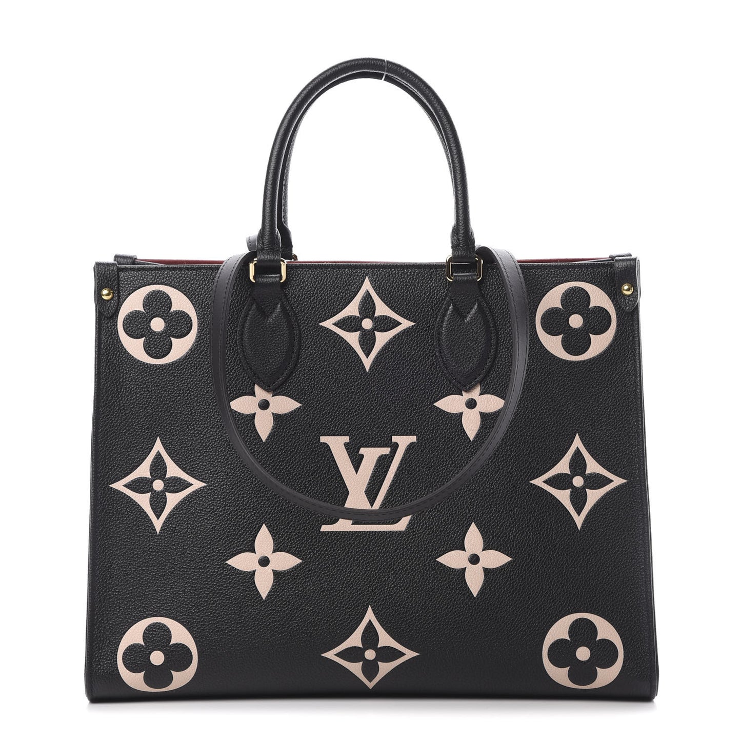 Empreinte Monogram Giant Onthego MM Black Beige