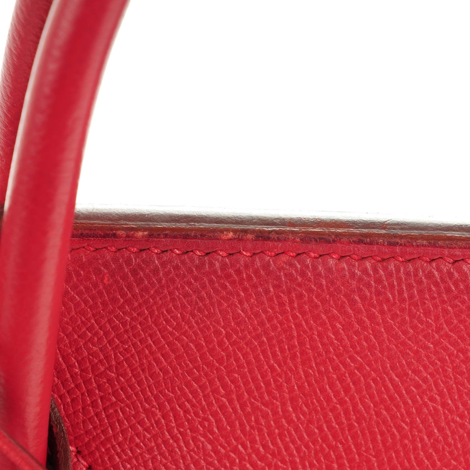 Hermes Courchevel HAC Birkin 32 Rouge 28 of 29