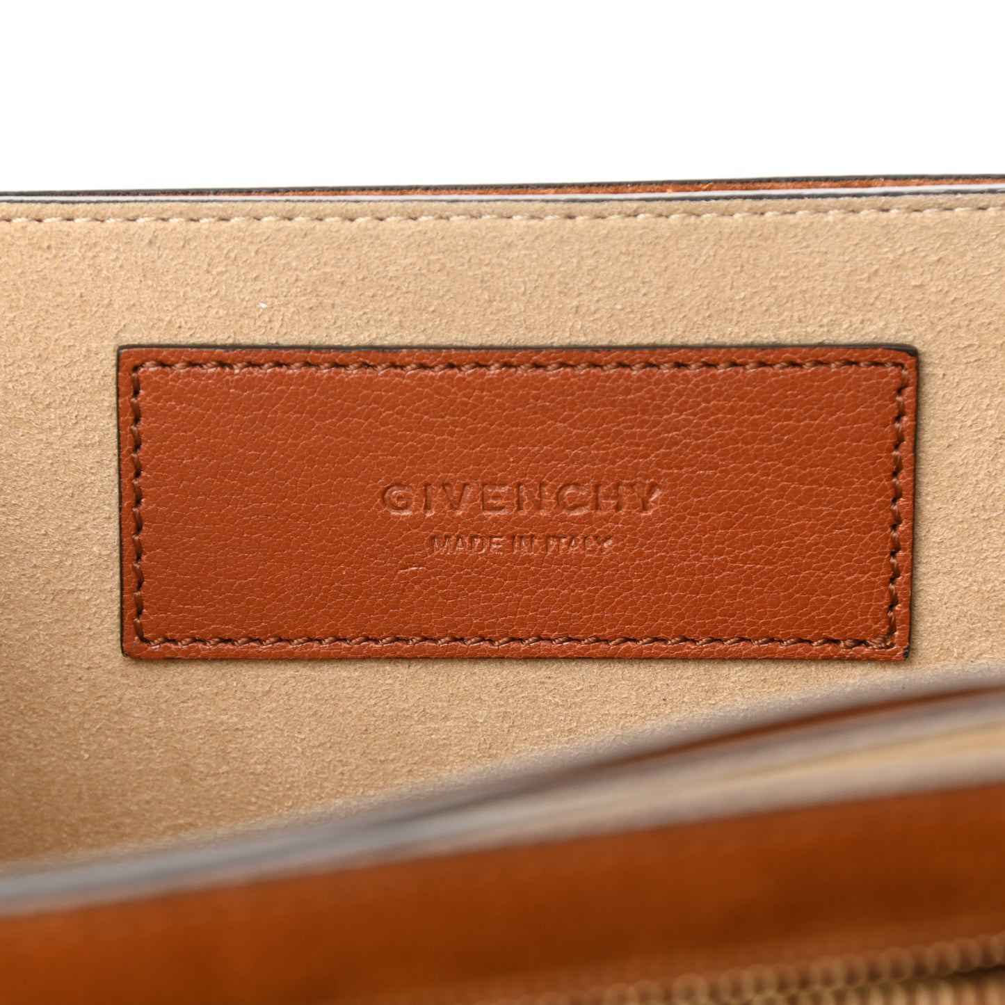 Goatskin Suede Small GV3 Shoulder Bag Amber Mastic