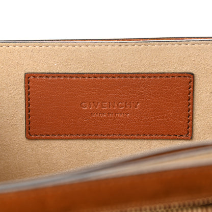 Givenchy Goatskin Suede Small GV3 Shoulder Bag Amber Mastic 6 of 20
